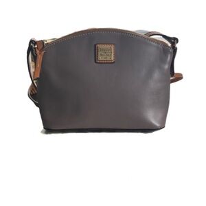 Show Listing: Dooney and Bourke Grey Crossbody